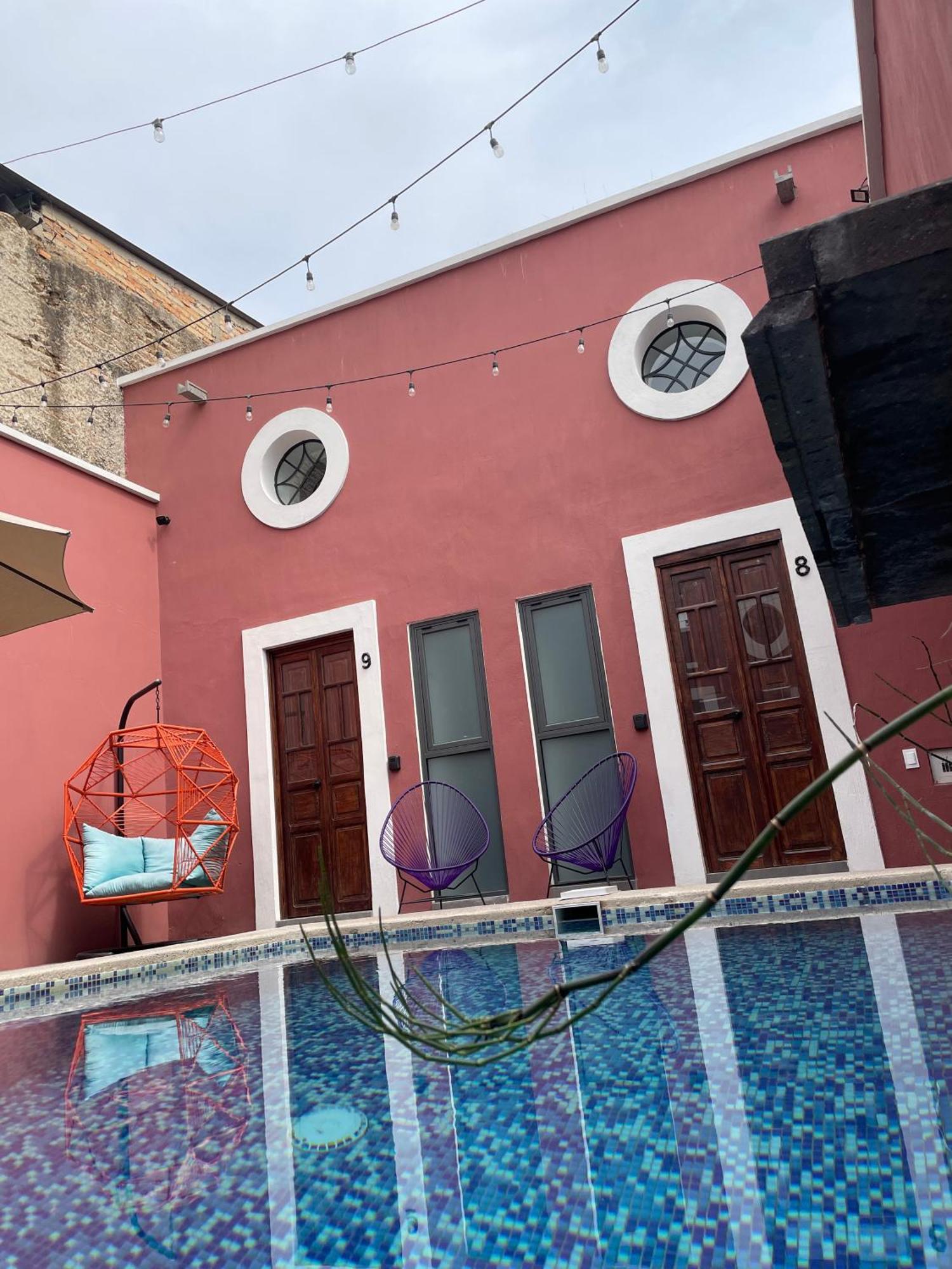 Quinta La Perla Hostel Guadalajara Exterior foto